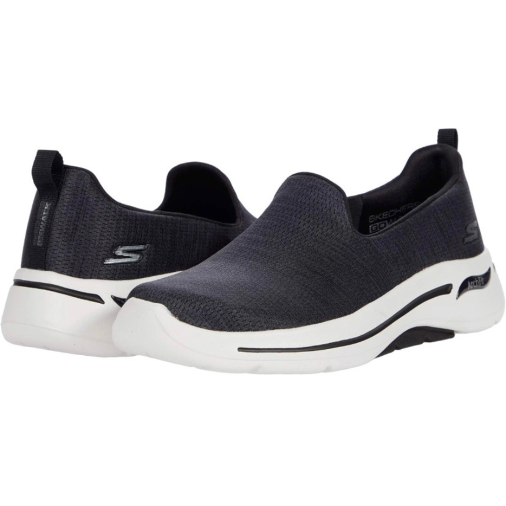 NWT Skechers Go Walk Arch Fit Unlimited Time Slip-On Sneakers - New in Box